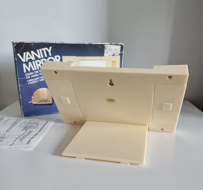 Vintage Battery Operated Light Up Vanity Mirror