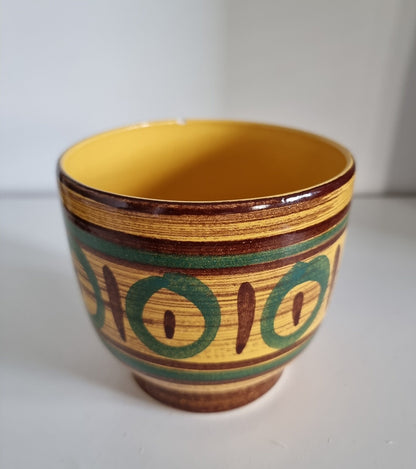 Mid-Century Small Ceramic Plant Pot/Planter