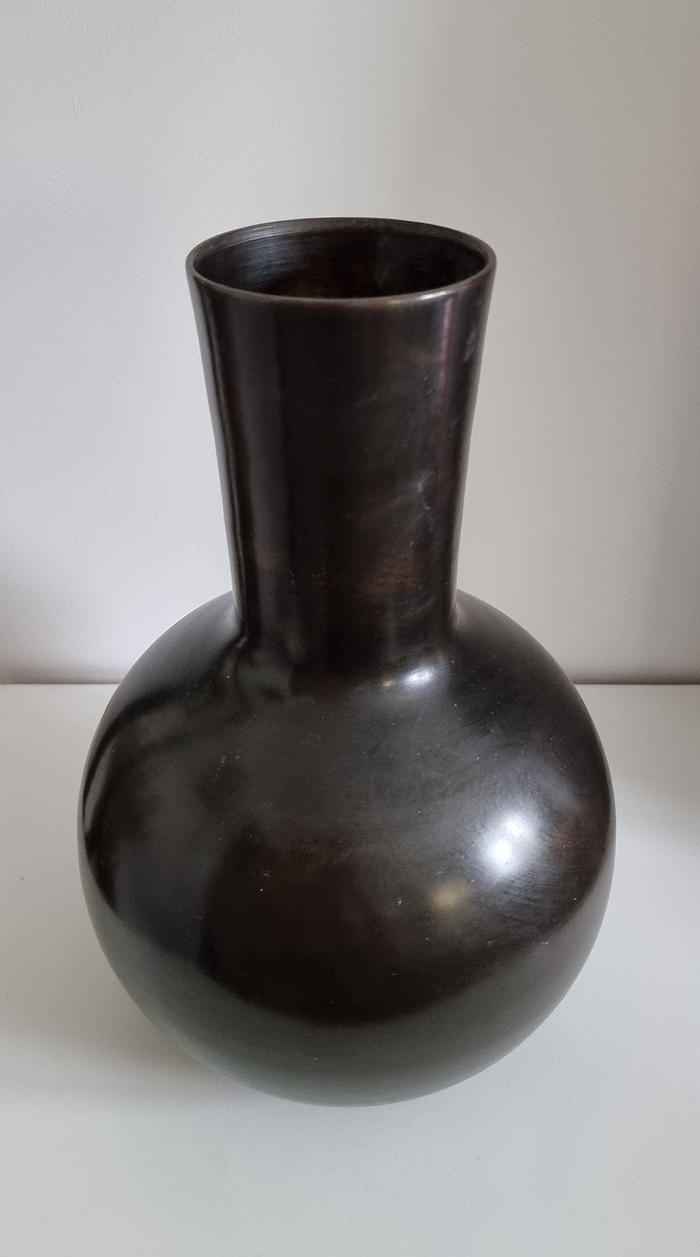Stunning Vintage Heavy Bronze Vase/3.8Kg