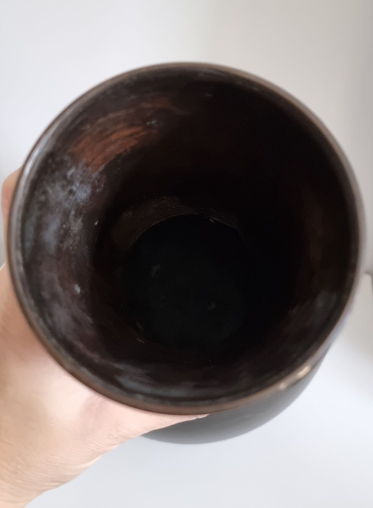 Stunning Vintage Heavy Bronze Vase/3.8Kg