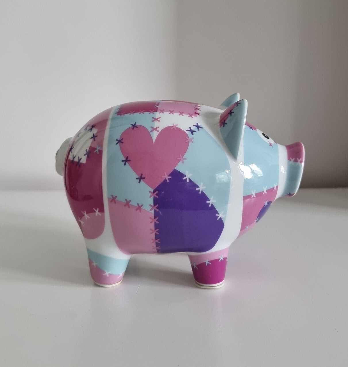 Large Ritzenhoff Designer Porcelain Piggy Bank - No Key