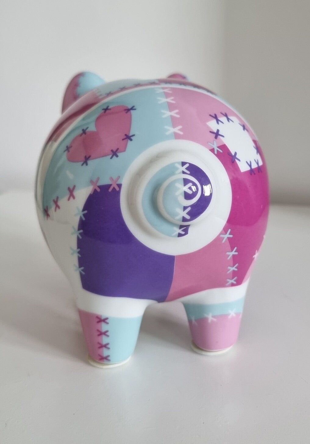 Large Ritzenhoff Designer Porcelain Piggy Bank - No Key