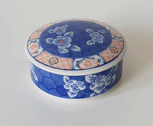 Vintage Chinese Porcelain Trinket/Jewelry Box