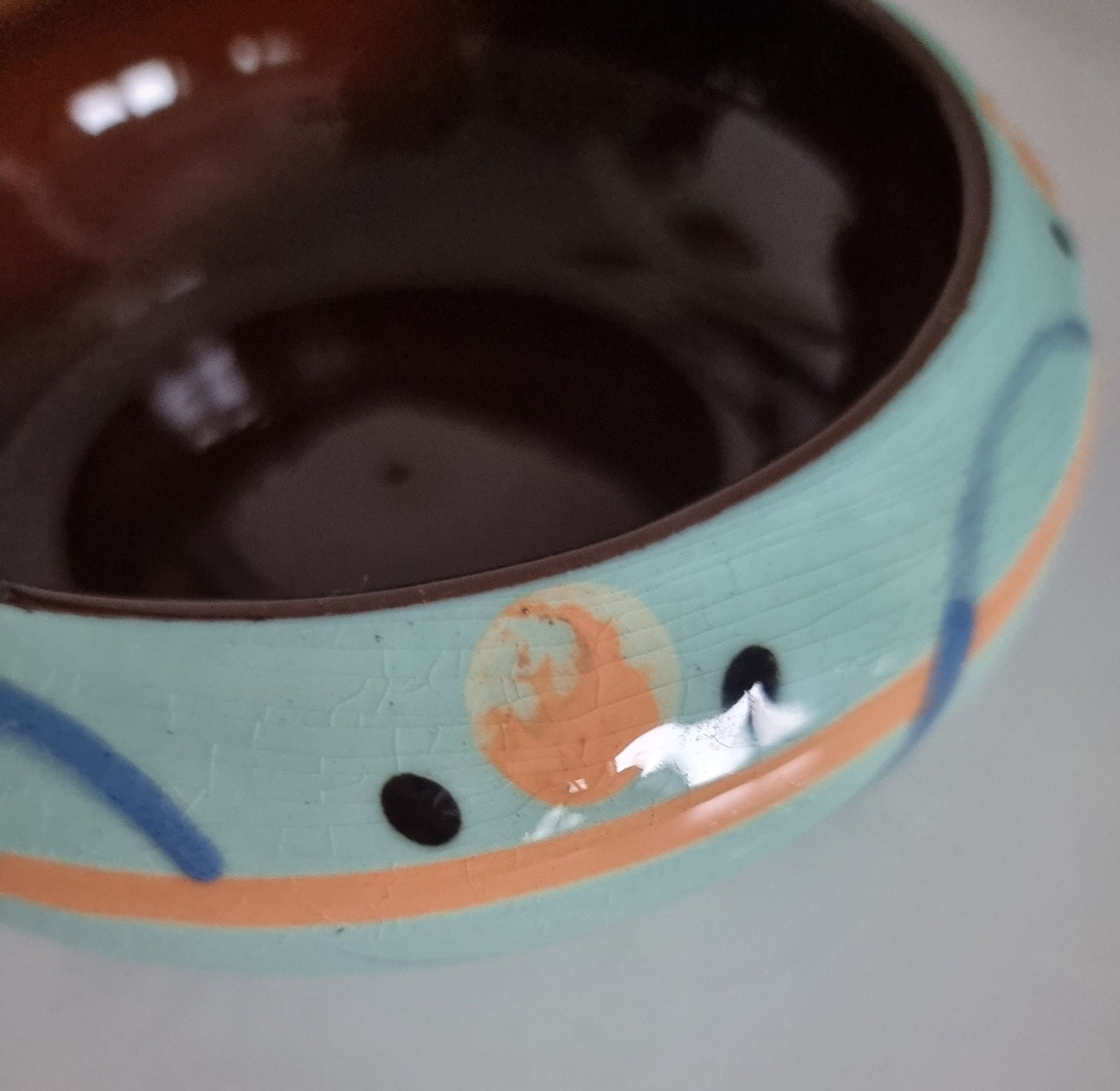 Mid-Century Retro Ceramic Dish