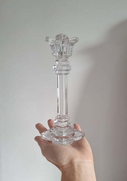 Vintage Nachtmann Crystal Candlestick Holder