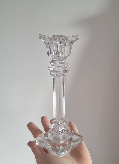 Vintage Nachtmann Crystal Candlestick Holder