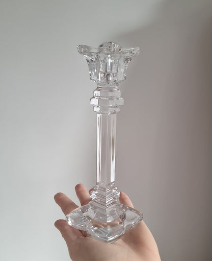 Vintage Nachtmann Crystal Candlestick Holder