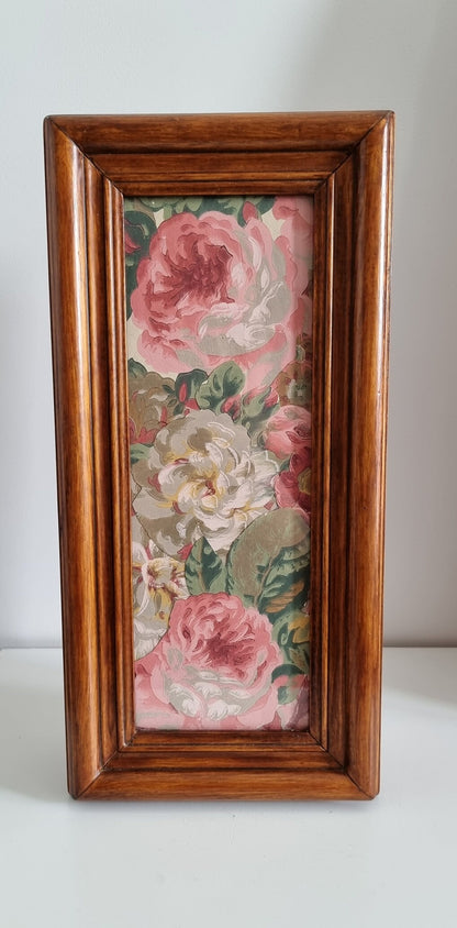 Vintage Wooden Spool/Thread Holder Sewing Box