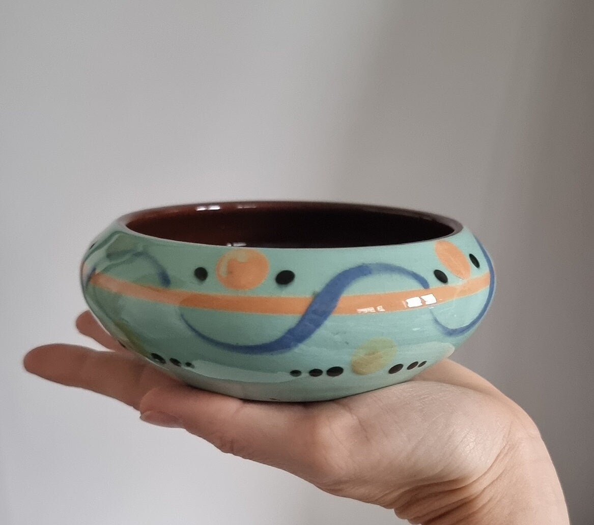 Mid-Century Retro Ceramic Dish