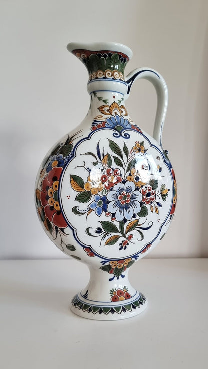 Vintage De Porceleyne Fles Royal Delft Vase Jug