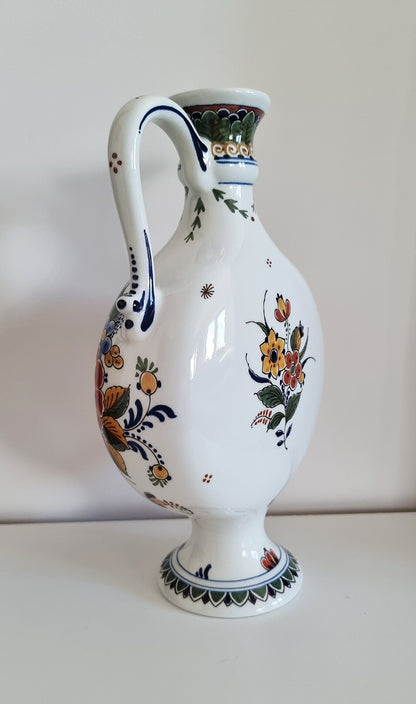 Vintage De Porceleyne Fles Royal Delft Vase Jug