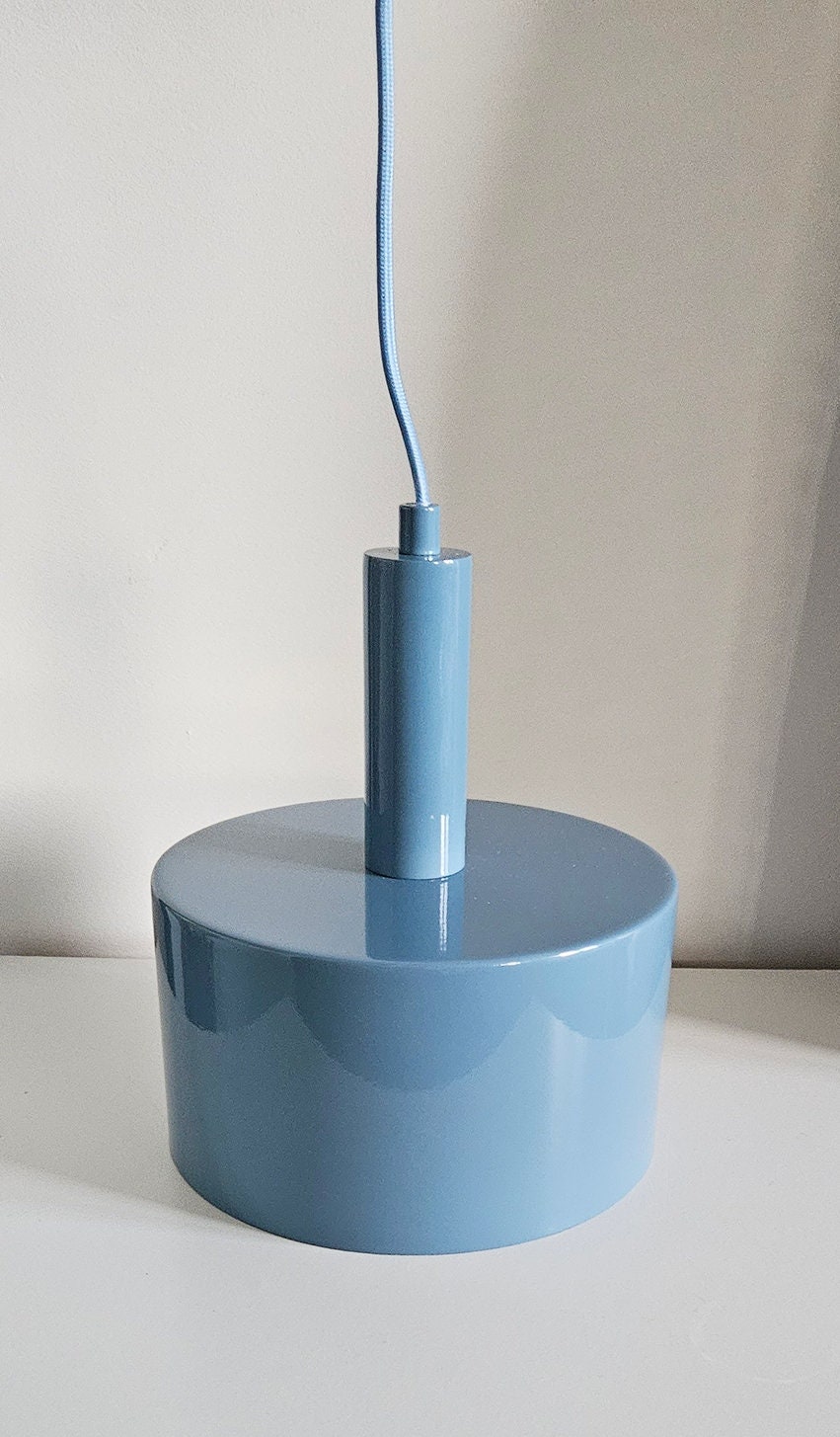 Retro Design Blue Pendant Ceiling Light