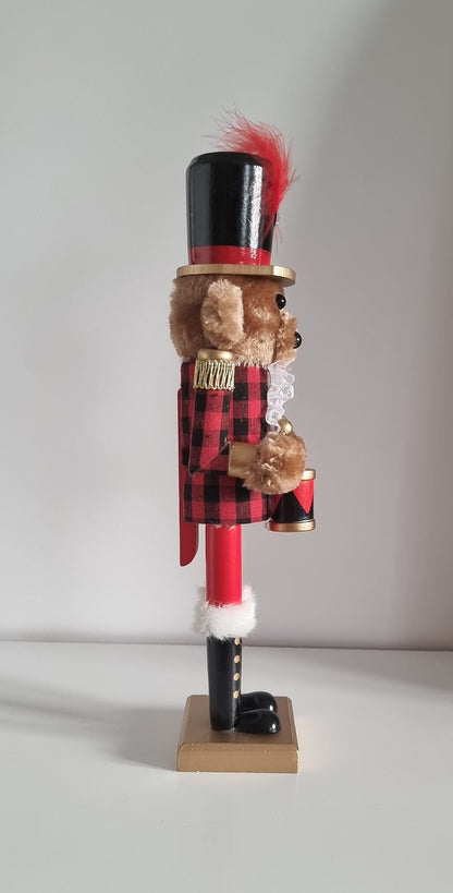 Vintage Traditional Teddy Bear Nutcracker
